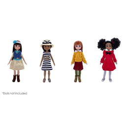 Lottie Puppenkleidung 4 Jahreszeiten Multipack - Outfits für jede Saison