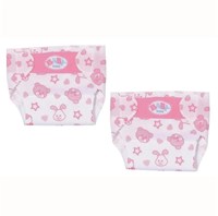 Zapf Creation Puppenwindeln 36 cm - Baby Born Little Windeln Doppelpack
