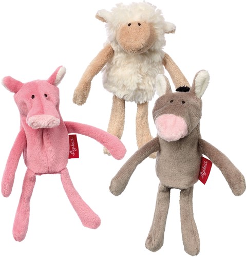sigikid Fingerpuppen-Set Bauernhof, My Little Theatre