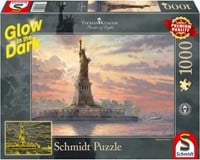 Schmidt Puzzle Freiheitsstatue Glow in the Dark 1000 Teile