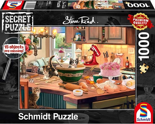 Schmidt Secret Puzzle - Am Küchentisch - 1000 Teile