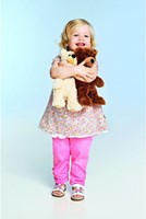 Steiff Plüsch Charly Schlenker-Teddybär - beige Kuschelbär 30 cm - weiches Spielzeug-3