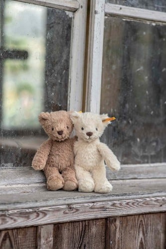 Steiff Kuscheltier Plüsch Thommy Teddybär hellbraun 20 cm-3