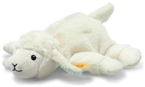 Steiff Plüsch Boecky Lamm Kuscheltier - weiß - 35 cm - nachhaltiges Spielzeug
