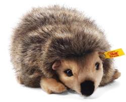 Steiff Kuscheltier Igel Joggi, braun meliert - 16 cm - Plüschfigur