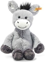 Steiff pluche Dinkie donkey, light grey - 30 cm