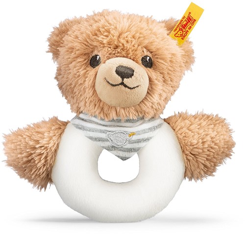 Steiff Schlaf-gut-Bär Greifring mit Rassel