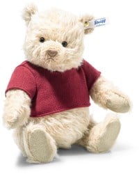 Steiff Plüsch Disney Kuscheltier Winnie the Pooh Christopher Robin 26 cm