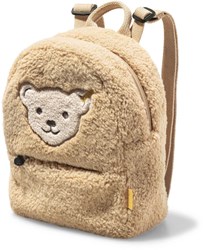 Steiff Plüsch-Rucksack Kind mit Quietscher, beige - 24 cm Teddybär