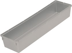 Keeeper Schubladen Organizer Kunststoff 30x8x5cm silber Aufbewahrung