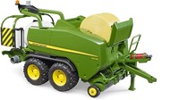 Bruder 02032 - John Deere Rundballen-Presswickelkombination C441R