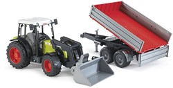 BRUDER Claas Nectis 267 F mit FL und Anhänger