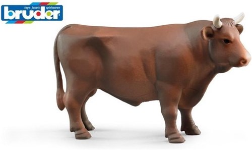 Bruder Stier Spielfigur Bauernhof Spielzeug Kunststoff