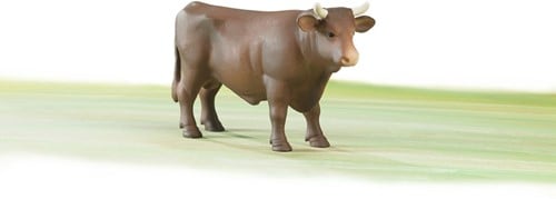 Bruder 02309 - Zubehör Bulle, braun, Landwirtschaft-3