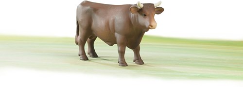 Bruder Stier Spielfigur Bauernhof Spielzeug Kunststoff-3