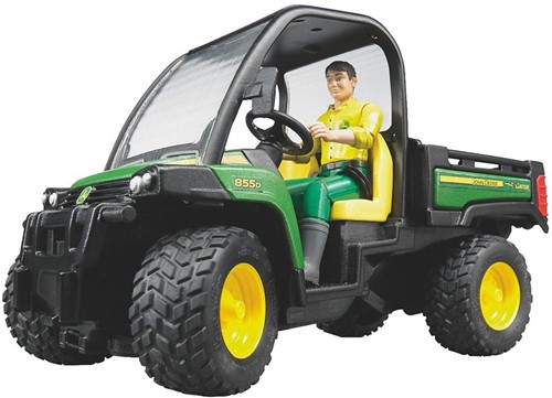 BRUDER John Deere Gator XUV 855D with driver Spielzeugfahrzeug