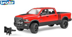 Bruder Spielzeugauto Dodge Ram 2500 Power Wagon - robuster Pick-up Truck