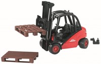 BRUDER Linde fork lift H30D with 2 pallets Spielzeugfahrzeug
