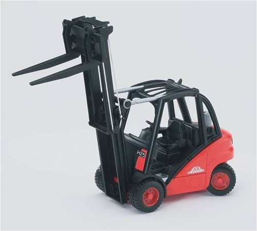 BRUDER Linde fork lift H30D with 2 pallets Spielzeugfahrzeug-2