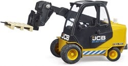 Bruder JCB Teletruck Spielzeug Gabelstapler mit Palette 1:16 Baufahrzeug