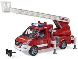 Bruder MB Sprinter Brandweer Ladderwagen met accessoires