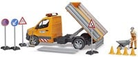 Bruder Mercedes-Benz Sprinter Spielzeugfahrzeug Straßenbau mit Licht und Sound-3