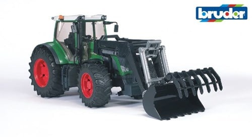 Bruder Fendt 936 Vario Traktor Spielzeug mit Frontlader - Bauernhof