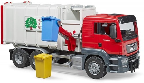 Bruder 03761 - MAN TGS Seitenlader Müll-LKW-2