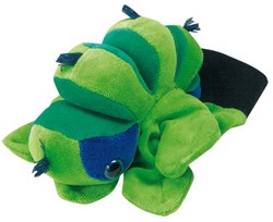 Beleduc Handpuppe Raupe Plüsch Puppentheater Lernspielzeug