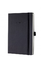 Sigel Notizbuch A5 schwarz Hardcover liniert 194 Seiten