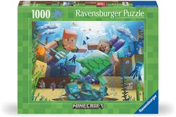 Ravensburger Puzzle Minecraft Mosaic 1000 Teile Karton