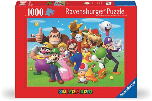 Puzzel 1000 stukjes Super Mario