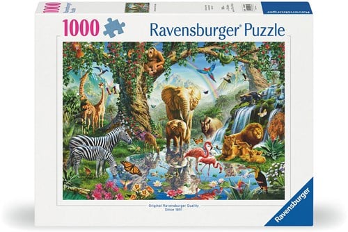 Ravensburger Puzzle Dschungel Abenteuer - 1000 Teile Tiere Puzzle