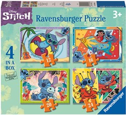 Legpuzzel Disney Stitch, 4in1