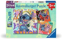 Ravensburger Puzzle Disney Stitch - Kinderpuzzle 3x49 Teile Jigsaw