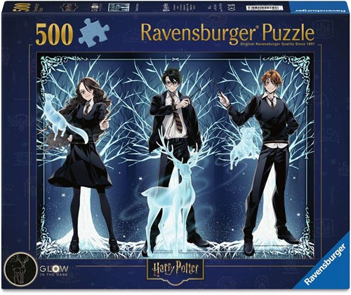 Ravensburger Harry Potter Glow in the Dark Puzzle 500 Teile Film