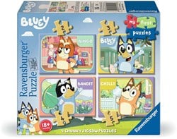 Legpuzzel Mijn Eerste Puzzels 4in1 Bluey