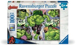Ravensburger Marvel Hulk Puzzle 100 XXL-Teile für Kinder