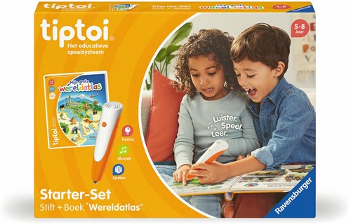 Ravensburger tiptoi - Starter Set Mijn grote wereldatlas