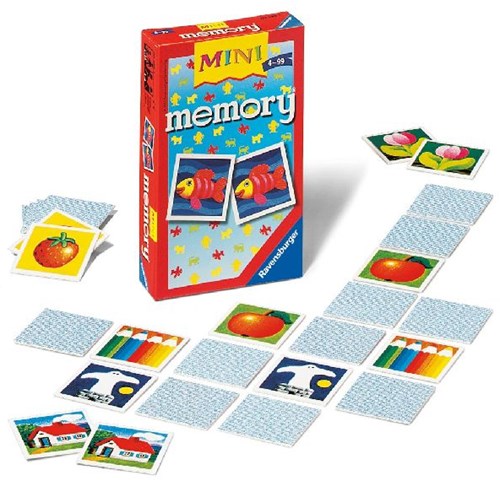 Ravensburger memory Taschenformat Mini memory Kartenspiel für Kinder