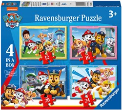 PAW Patrol Puzzels, 4in1