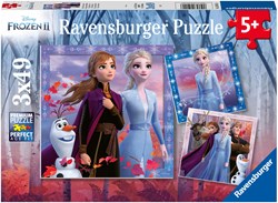 Ravensburger Puzzle Frozen 2 - Kinderpuzzle 3x49 Teile Karton