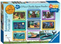 Ravensburger Puzzle Der Grüffelo und andere Geschichten - Kinderpuzzle - 9x2 Teile Karton