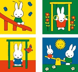 Ravensburger Nijntje Kinderpuzzle - 4in1 Karton-Puzzleset - 2+3+4+5 Teile