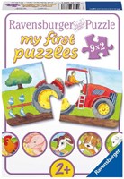 Ravensburger Bauernhof Puzzle - Kinderpuzzle - 9x2 Teile Karton