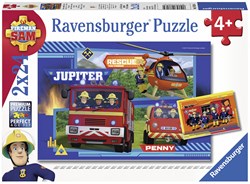 Ravensburger Puzzle Wasser marsch mit Sam 2x24 Teile Kinderpuzzle