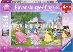 Ravensburger Puzzle Disney Princess Prinzessinnen 2x24 Teile Kinderpuzzle