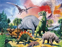 Ravensburger Puzzle Dinosaurier XXL - Kinderpuzzle 100 Teile