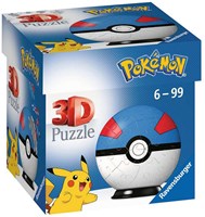 Ravensburger 3D Puzzle Pokémon Great Ball - 54 Teile - Spielzeug