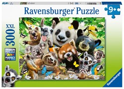 Ravensburger Puzzle Wildlife Selfie - Tiere Puzzle - 300 Teile XXL